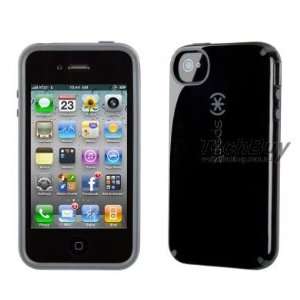   Glossy Case for iPhone 4 /4S Black/Grey PRE ORDER: Electronics