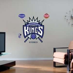Sacramento Kings Team Logo Fathead Wall Sticker:  Sports 