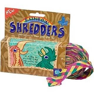 Planet Pleasures Rainbow Shredders Straight Ribbon Bird Toy, 30 L X 1 