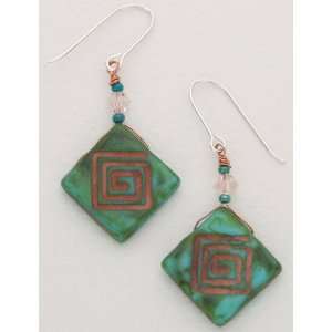  Earrings   Spiral of Life, Glass Curious Designs Jewelry