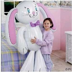  Jumbo Inflatable Easter Bunny Party Supplies: Toys & Games