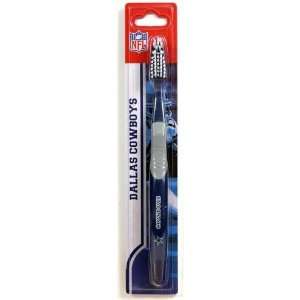   Dallas Cowboys NFL Team Toothbrush Tooth Brush: Health & Personal Care