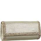 Whiting and Davis Dimple Mesh Clutch with Swarovski Crystals View 3 