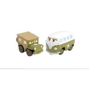  Disney Pixar Cars Mini Adventures Boot Camp Sarge And Fillmore 