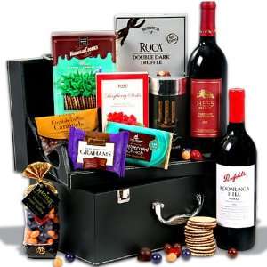  Red Wine Duo & Chocolate Suitcase Grocery & Gourmet Food