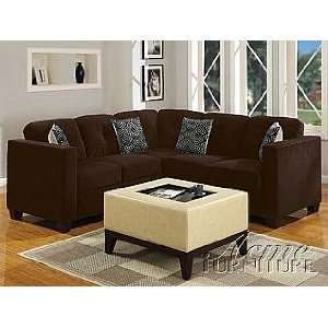  Acme Furniture Ultra Plush Fabric Sofa 2 Piece 05110 Set 