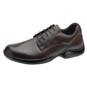  Aetrex Gramercy Brown Lace Up Plain Toe   Mens Sports 