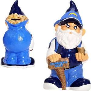   Diego Chargers Official NFL Good Luck Gnome Bank