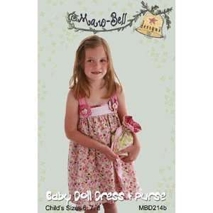  Baby Doll Dress & Purse: Arts, Crafts & Sewing