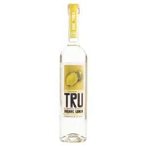  Tru Organic Lemon Infused Vodka 750ml Grocery & Gourmet 