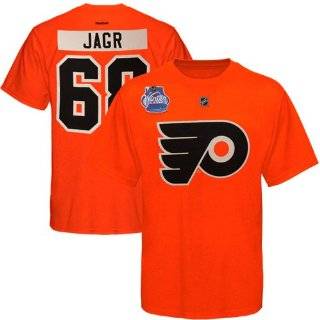  Philadelphia Flyers Jaromir Jagr Orange Reebok T Shirt 
