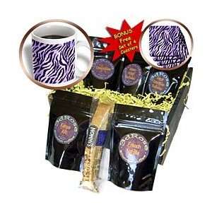Rewards4life Gifts   Furry Zebra Purple   Coffee Gift Baskets   Coffee 