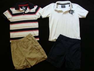 Huge Used Toddler Boy 5T Spring Summer Clothes Outfits Shorts Shirts 