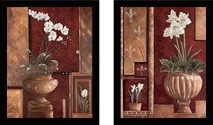 INTEGRATED STYLE Floral art FRAMED SET   Betsy Brown  