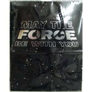  Hallmark Star Wars EGB4097 May The Force Medium Gift Bag 