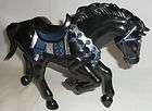 1997 Zorro 10 Black Horse Plastic Figure LARGE