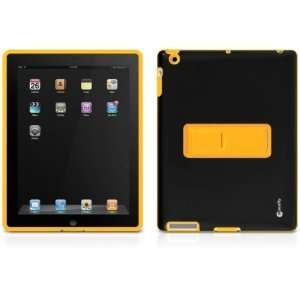  Macally Tablet PC Skin. BLACK/YELLOW MULTI LAYER SHELL 