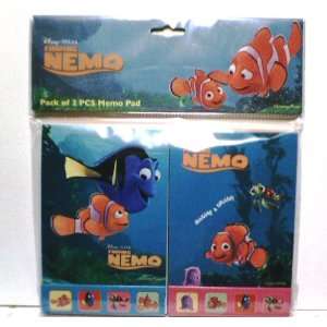  Disney Pixar Finding Nemo 2 Pack Memo Pad: Office Products