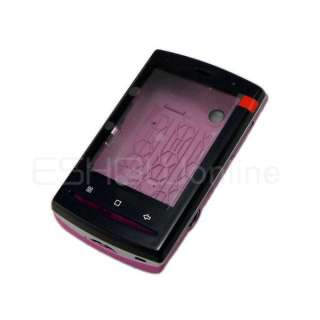   Pink full Housing Cover for Sony Ericsson X10 mini Pro2 Phone  