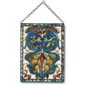  Floetic Stained Glass Panel: Home & Kitchen