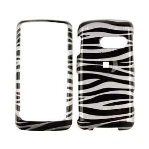  Black and White Zebra For LG Rumor Touch Cell Phones & Accessories