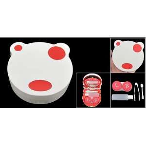   Plastic Animal Head Travel Contact Lens Case: Health & Personal Care