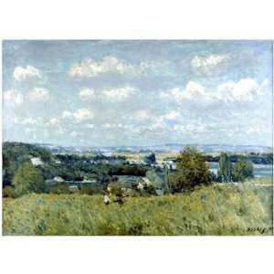   of the Seine at Saint Cloud Alfred Sisley Hand P