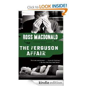 The Ferguson Affair (Vintage Crime/Black Lizard) Ross Macdonald 