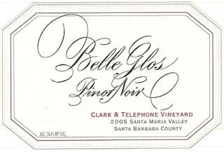 Belle Glos Clark & Telephone Vineyard Pinot Noir 2005 