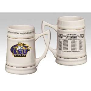  LSU Tigers 2007 BCS National Champions 24 oz. Ceramic Mug 