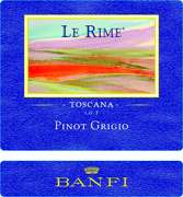 Banfi Le Rime Pinot Grigio 2009 