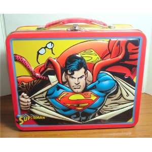  Superman Tin Lunch Box   Various Styles