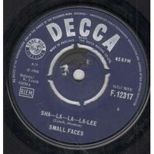  sha la la la lee 45 rpm single SMALL FACES Music
