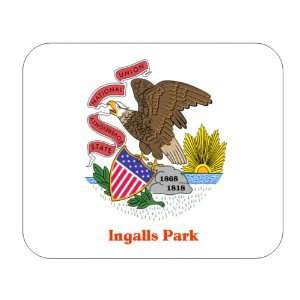  US State Flag   Ingalls Park, Illinois (IL) Mouse Pad 