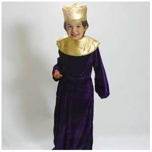  Kids Nativity Purple Wiseman Costume Toys & Games