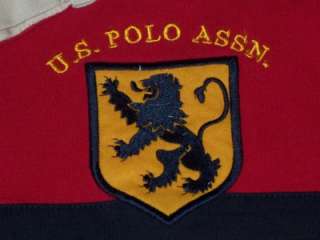Mens U.S. POLO ASSN.Long Sleeve Polo Shirt Size:XL FREE SHIP!!  