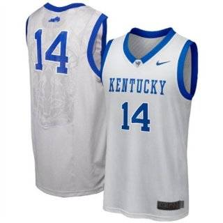 Kentucky Wildcats Nike Grey Youth Basketball Jersey #14