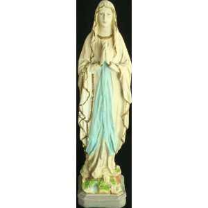   Vintage French Chalkware Madonna Our Lady Mother Mary