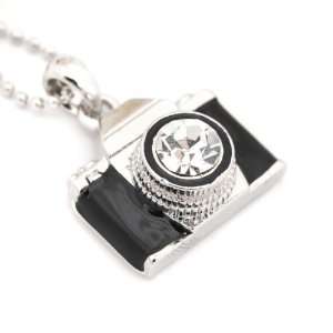   Black Color Classic Film Camera Necklace in Gift Box: Everything Else