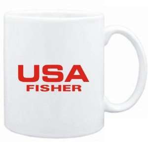  Mug White  USA Fisher / ATHLETIC AMERICA  Sports Sports 