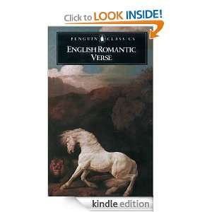 English Romantic Verse (Poets): David Wright:  Kindle Store