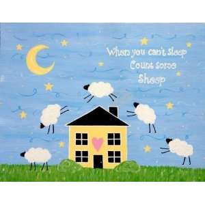  Counting Sheep Canvas