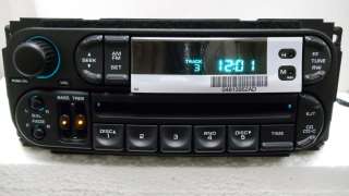 Dodge Dakota Neon Chrysler Sebring Jeep Cherokee Radio CD Player 98 99 
