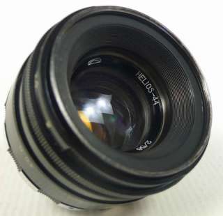 Black HELIOS 44 Russian 2/58 Lens f Zenit Pentax M39 M42 SLR Cameras 