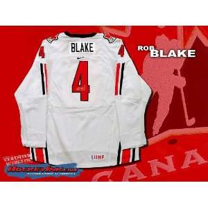   Team Canada White Jersey   Autographed NHL Jerseys: Sports