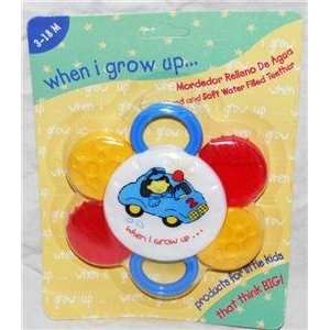  *When I grow Up* Water Filled Rattle Teether asstd: Toys 