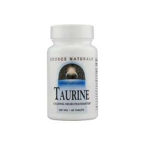  Taurine 500mg 60 tabs from Source Naturals Health 