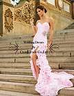 2012 New Pink Wedding Bridal Gown Prom Bridesmaid Evening Party 
