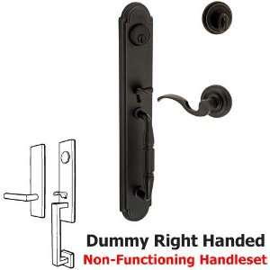  Ravina two piece dummy handleset with right handed drop 