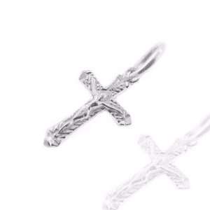  Sterling Silver Jewelry, Passion At the Cross Charm, Adjustable Fit 